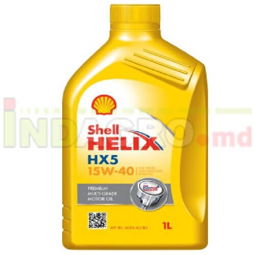 Масло SHELL HELIX HX5 15W40 1L